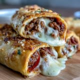 Irresistible High Protein Pepperoni Pizza Rolls