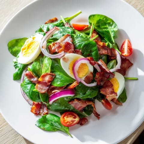 Spinach Salad with Bacon