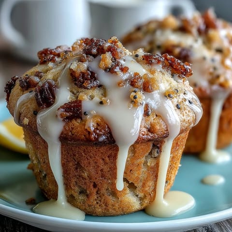 Spring Lemon Poppy Muffins