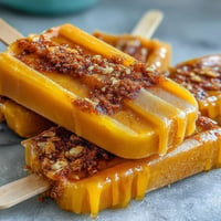 Vibrant Fricy Mango Chamoy Popsicles with Tajin, a spicy-sweet frozen delight.